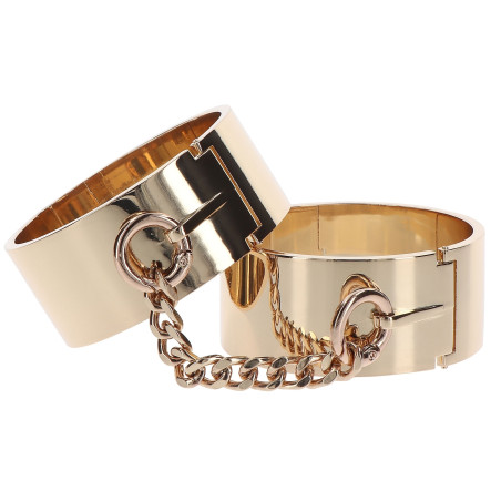 Menottes en métal SLAVE WRIST Taboom Dorées