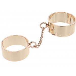 Menottes en métal SLAVE WRIST Taboom Dorées