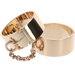 Menottes en métal SLAVE WRIST Taboom Dorées