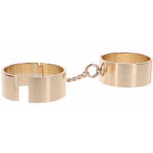 Menottes en métal SLAVE WRIST Taboom Dorées