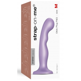 Plug Silicone P&G Strap-On-Me M 15 x 3.6cm Violet 2