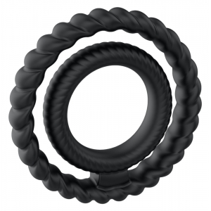 Double Anneau pénien DUAL RING Dorcel 43mm