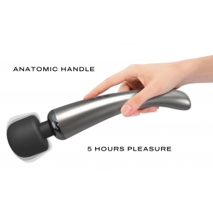 Wand MEGAWAND Dorcel | Tête 55mm Argenté