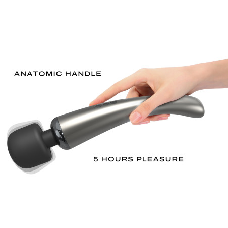 Wand MEGAWAND Dorcel | Tête 55mm Argenté