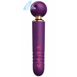 Stimulateur de clitoris et point G BUDDING Violet