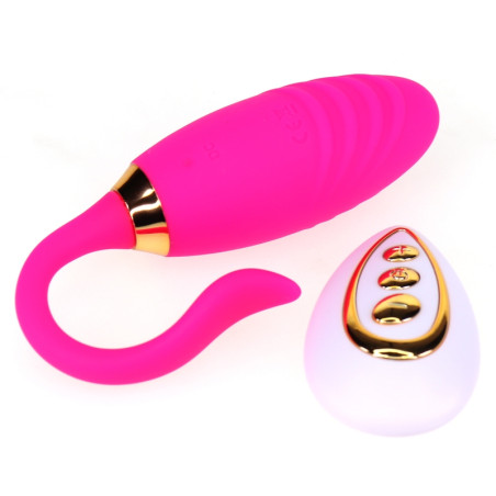 Oeuf vibrant FELINO 7.5 x 3cm Rose 