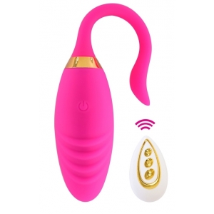 Oeuf vibrant FELINO 7.5 x 3cm Rose 