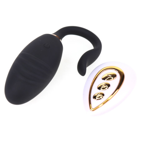 Oeuf vibrant sans fil FELINO 7.5 x 3cm Noir