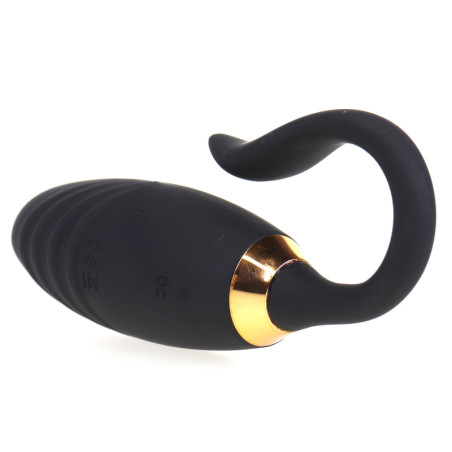 Oeuf vibrant sans fil FELINO 7.5 x 3cm Noir
