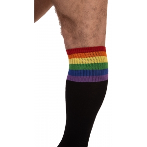 Chaussettes hautes PRIDE FOOTBALL Noires
