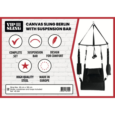 Set complet Sling en tissu BERLIN avec Barre