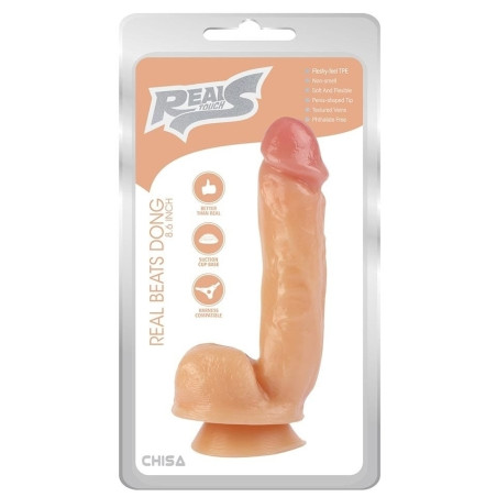 Gode réaliste BEATS REAL 16.5 x 5cm