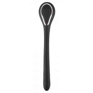 Plug Pénis vibrant en silicone BENDY 10 cm