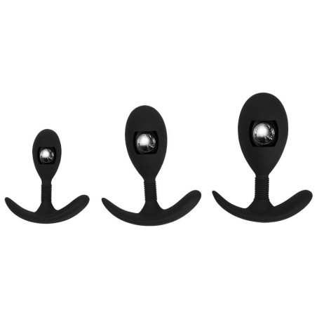 Kit de 3 Plugs avec bille TRAINER MONT Noirs
