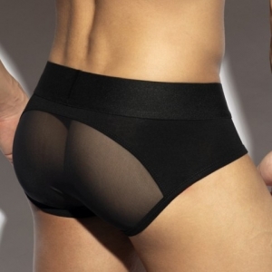 Slip STRASS C-THROUGH Noir
