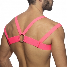 Harnais élastique NEON MULTI BAND Rose 2
