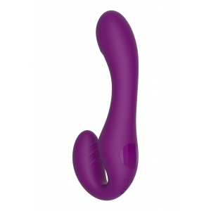 Stimulateur de point G STRAPLESS STRAP-ON 13 x 3.5cm Violet