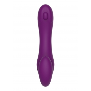 Stimulateur de point G STRAPLESS STRAP-ON 13 x 3.5cm Violet