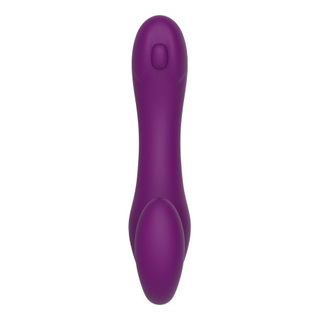Stimulateur de point G STRAPLESS STRAP-ON 13 x 3.5cm Violet