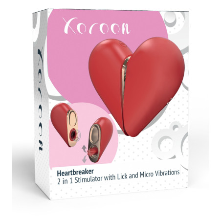 Stimulateur de clitoris HEARTBREAKER Rouge