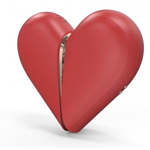 Stimulateur de clitoris HEARTBREAKER Rouge