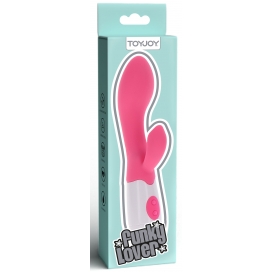 Vibro Rabbit FUNKY LOVER 20cm Rose 2