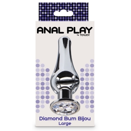 Plug bijou anal DIAMOND BUM L 12 x 4.1cm 2