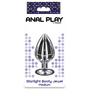 Plug Bijou anal STARLIGHT BOOTY M 7.5 x 3.3cm