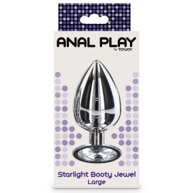 Plug Bijou anal STARLIGHT BOOTY L 8.5 x 3.8cm 2