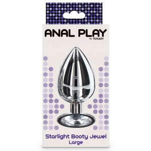 Plug Bijou anal STARLIGHT BOOTY L 8.5 x 3.8cm