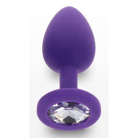 Plug Bijou DIAMOND BOOTY S 6 x 2.8cm Violet