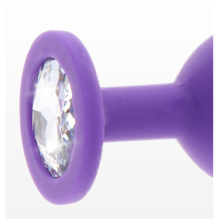 Plug Bijou DIAMOND BOOTY M 7 x 3.5cm Violet