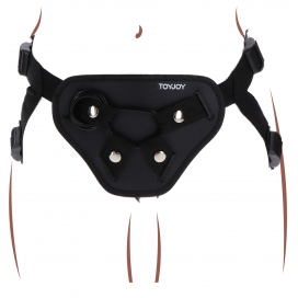 Harnais pour Gode ceinture STRAP-ON DELUXE Get Real Noir