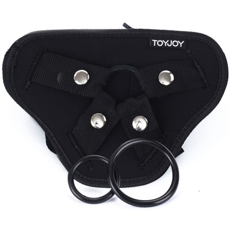 Harnais pour Gode ceinture STRAP-ON DELUXE Get Real Noir