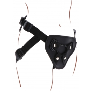 Harnais pour Gode ceinture STRAP-ON DELUXE Get Real Noir