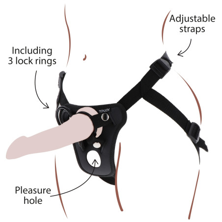 Harnais pour Gode-ceinture STRAP-ON PLEASURE