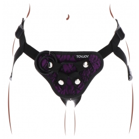 Harnais pour Gode ceinture STRAP-ON Get Real Violet