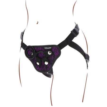 Harnais pour Gode ceinture STRAP-ON Get Real Violet