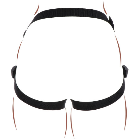 Harnais pour Gode ceinture STRAP-ON Get Real Violet