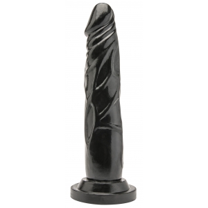 Gode noir GET REAL 18 x 3.8 cm : Simplicité, réalisme, Plaisir