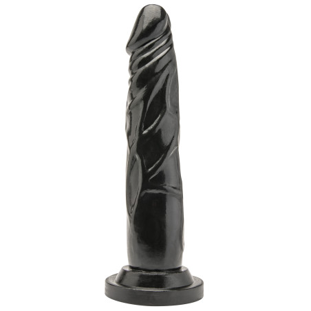 Gode noir GET REAL 18 x 3.8 cm : Simplicité, réalisme, Plaisir