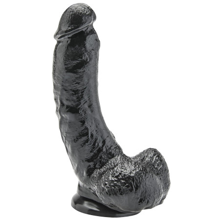 Gode noir GET REAL de 17 x 5cm | Réalisme et Plaisir