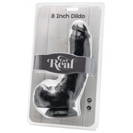 Gode noir GET REAL de 17 x 5cm | Réalisme et Plaisir 2
