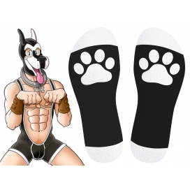 Chaussettes hautes BIG GOOD BOY Noires 2