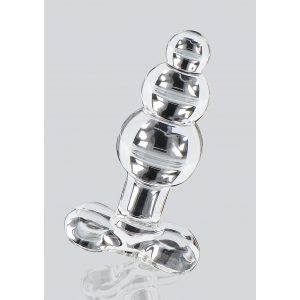 Plug en verre CRYSTAL JEWEL 9.5 x 3.5cm | Plaisir progressif