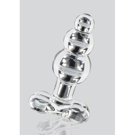Plug en verre CRYSTAL JEWEL 9.5 x 3.5cm | Plaisir progressif
