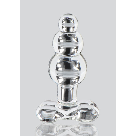 Plug en verre CRYSTAL JEWEL 9.5 x 3.5cm | Plaisir progressif