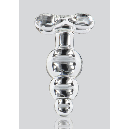 Plug en verre CRYSTAL JEWEL 9.5 x 3.5cm | Plaisir progressif