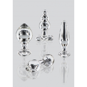 Plug en verre CRYSTAL JEWEL 9.5 x 3.5cm | Plaisir progressif