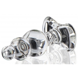 Plug en verre CRYSTAL JEWEL 9.5 x 3.5cm